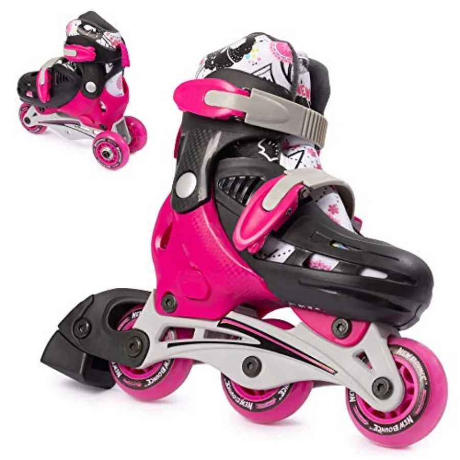 Roller Skates for Little - Shoe Size EU 28-31, US Junior Size 8-11, 2-in-1 Roller Skates for Girls, Converts from Tri-Wheel to
Roller Skates for Little - Shoe Size EU 28-31, US Junior Size 8-11, 2-in-1 Roller Skates for Girls, Converts from Tri-Wheel to