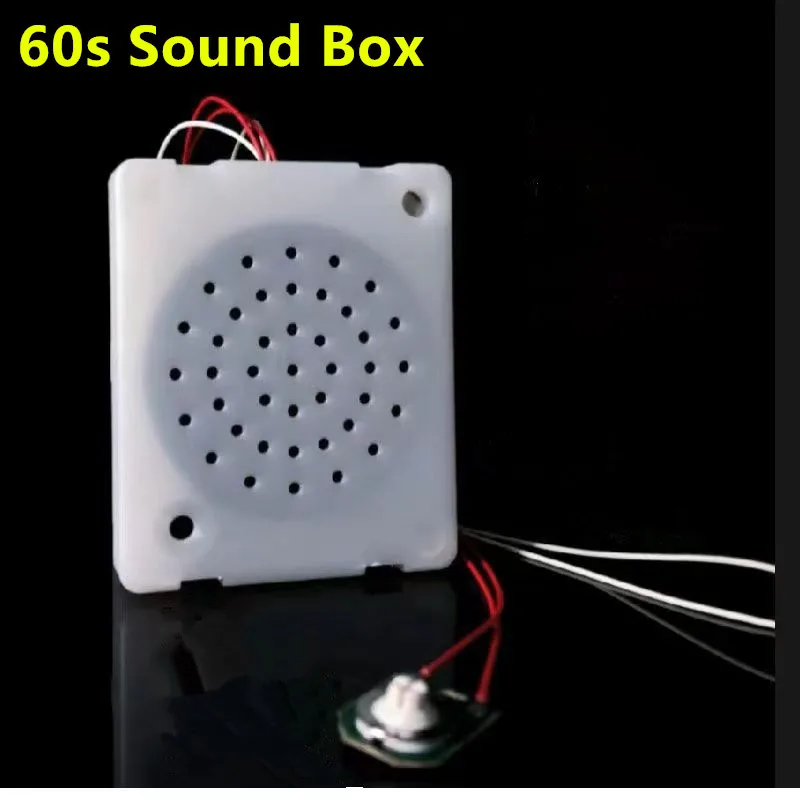 Wholesale 50 Pcs/Lot 60s Sound Voice Music Recorder Message Box Module Clear Sound for Stuffed Animals DIY Christmas Gift
Wholesale 50 Pcs/Lot 60s Sound Voice Music Recorder Message Box Module Clear Sound for Stuffed Animals DIY Christmas Gift