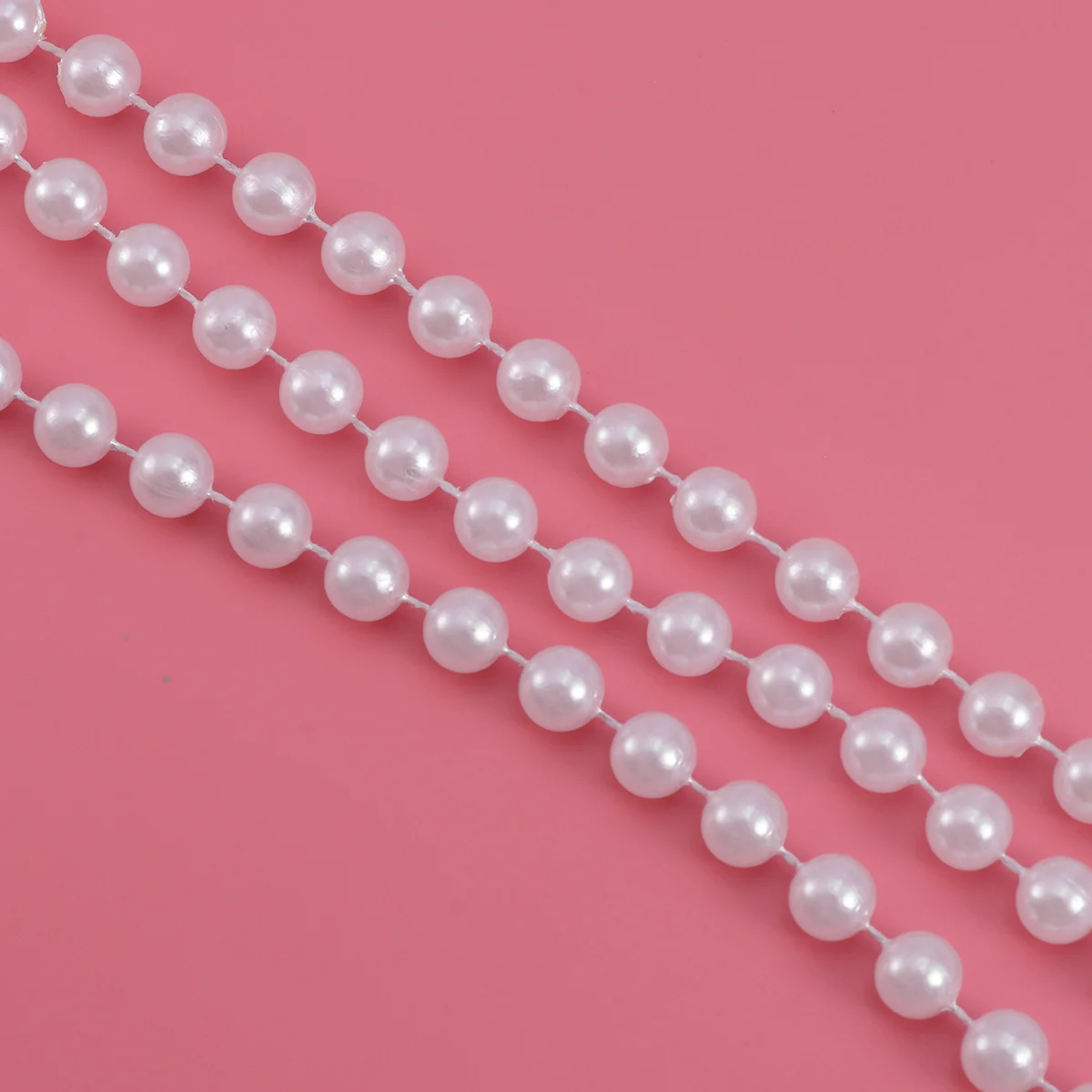 10M Pearl Bead Chain Crystal Garland Diamond Beads for Wedding Decoration Holiday Party DIY Hanging Tassel Backdrop
10M Pearl Bead Chain Crystal Garland Diamond Beads for Wedding Decoration Holiday Party DIY Hanging Tassel Backdrop