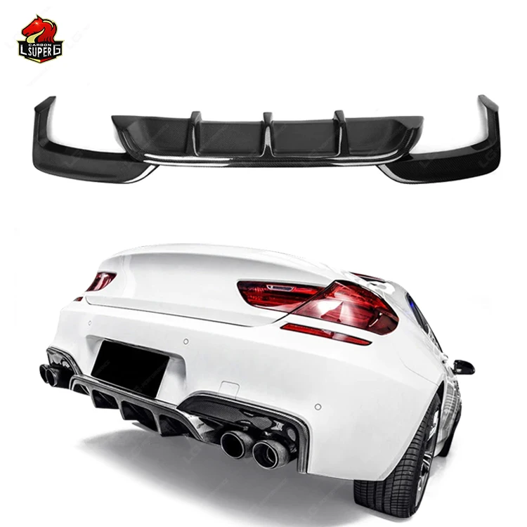 MT Style Carbon Fiber Rear Diffuser for BMW M6 F06 F12 F13
MT Style Carbon Fiber Rear Diffuser for BMW M6 F06 F12 F13
