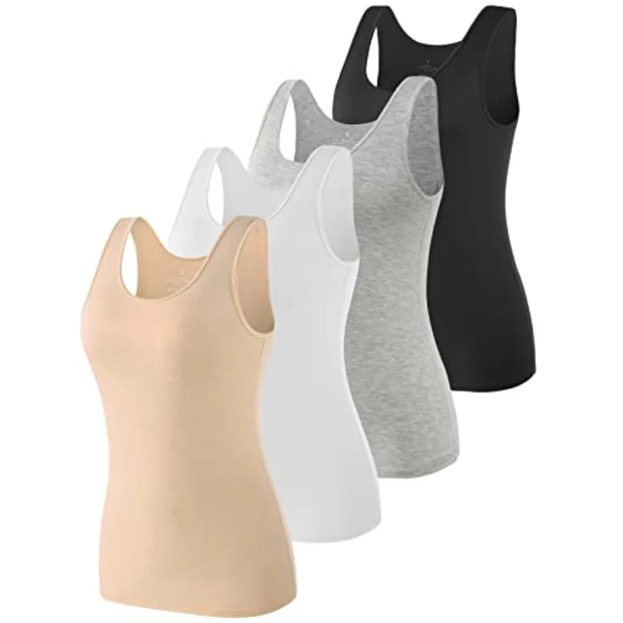 Vislivin Tank Tops for Woman Sleeveless Basic Undershirt Layering Tanks
Vislivin Tank Tops for Woman Sleeveless Basic Undershirt Layering Tanks