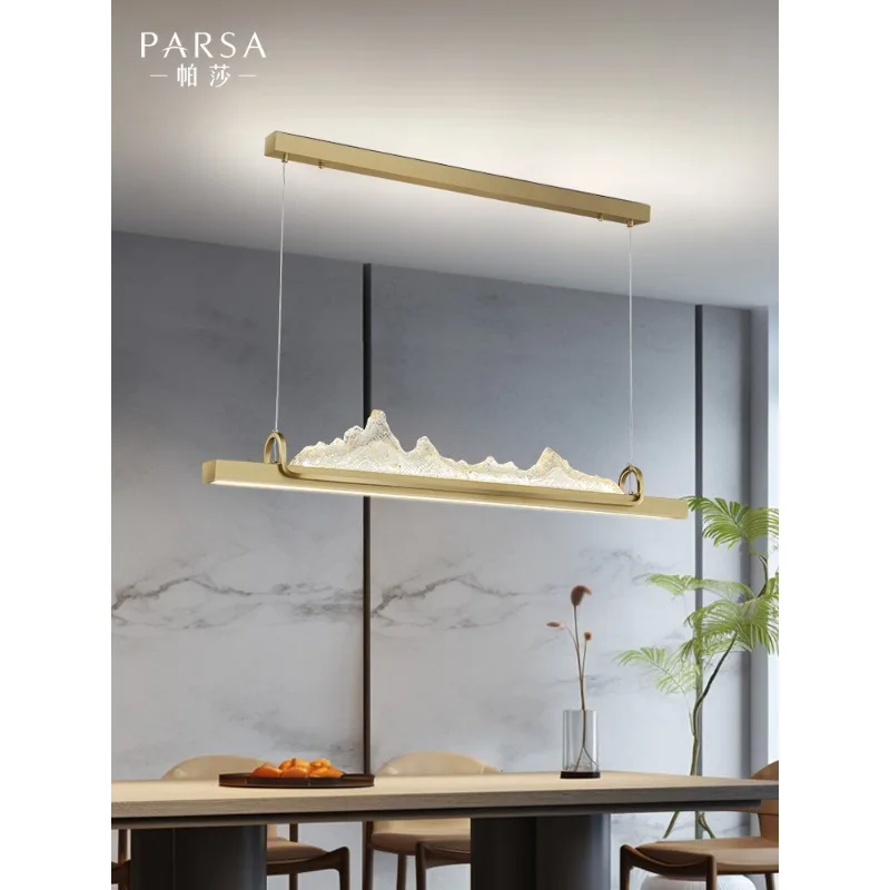 Pasha restaurant chandelier modern simple one-word bar chandelier new Chinese zen landscape restaurant chandelier lamp
Pasha restaurant chandelier modern simple one-word bar chandelier new Chinese zen landscape restaurant chandelier lamp