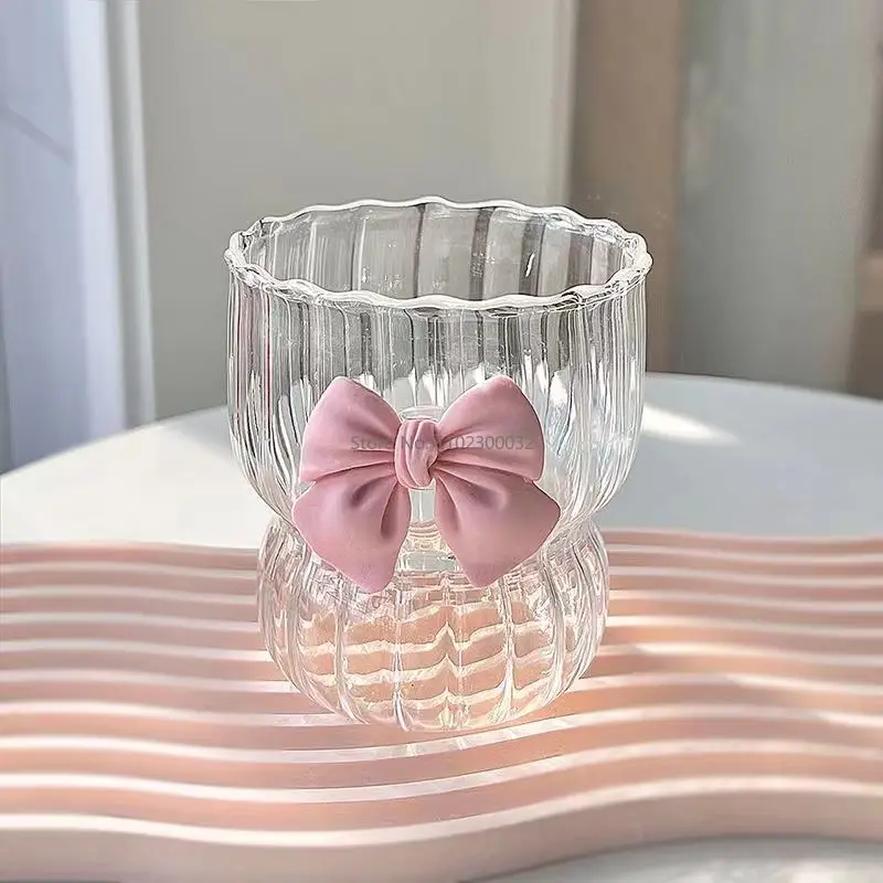 Ins Heat-resistant Household Girls Fruit Tea Lemon Water Cup Bow Tie Glass Cup Princess Wind Coffee Cups Accessories
Ins Heat-resistant Household Girls Fruit Tea Lemon Water Cup Bow Tie Glass Cup Princess Wind Coffee Cups Accessories