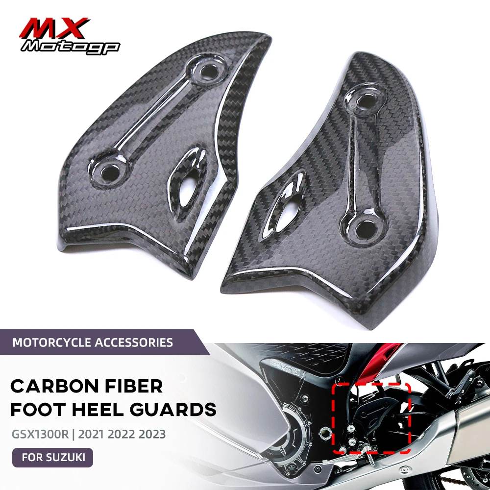 GSX1300R 2023 Carbon Fiber Rear Heel Guards Cowl For SUZUKI GSX 1300R Hayabusa 2021 2022 Motorcycle Foot Wing Protector Fairings
GSX1300R 2023 Carbon Fiber Rear Heel Guards Cowl For SUZUKI GSX 1300R Hayabusa 2021 2022 Motorcycle Foot Wing Protector Fairings