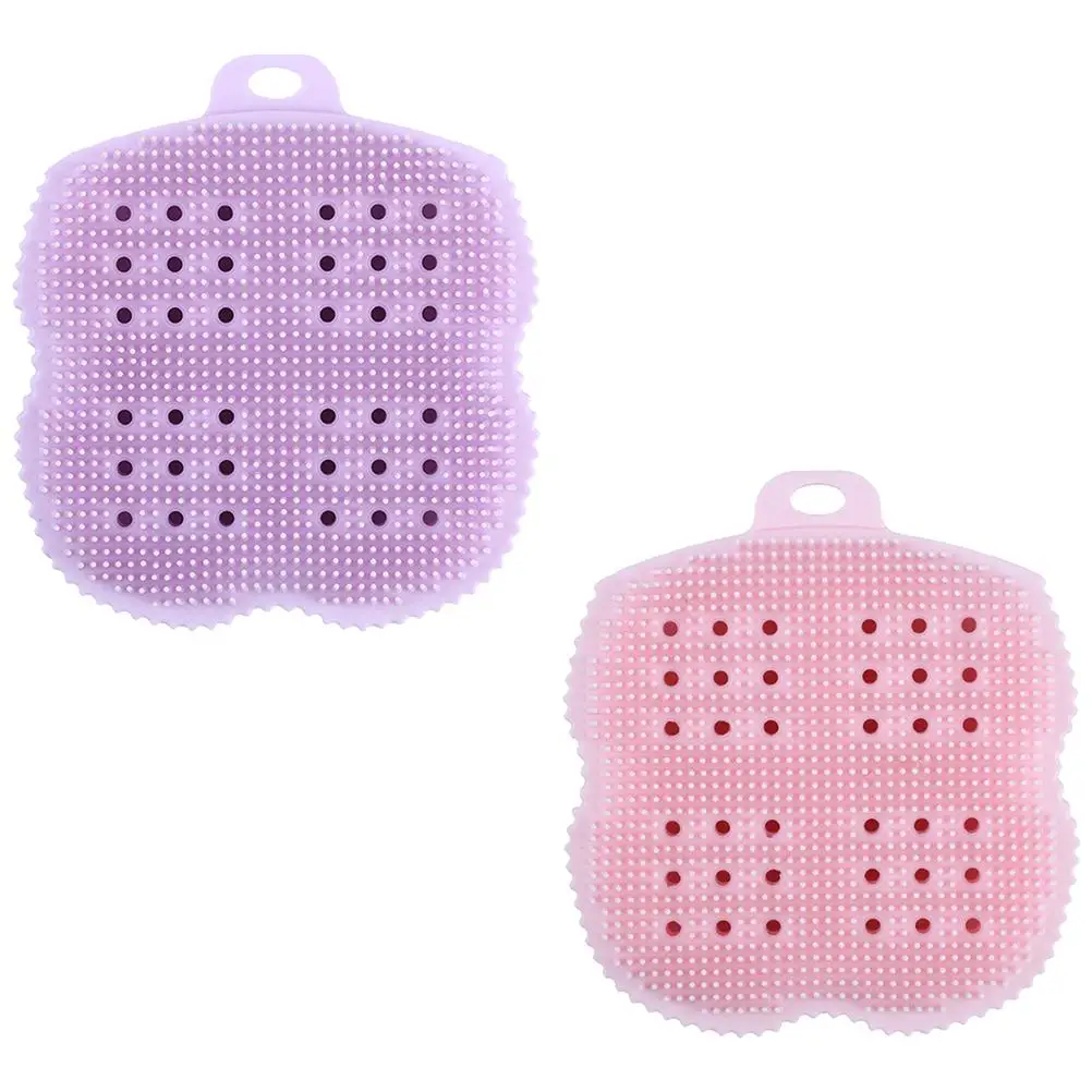 2Pcs Shower Brush Bath Silicone Back Scrubber Soft Material Cleans Skin Removes Dust Excess Oil Body Smooth Healthier
2Pcs Shower Brush Bath Silicone Back Scrubber Soft Material Cleans Skin Removes Dust Excess Oil Body Smooth Healthier