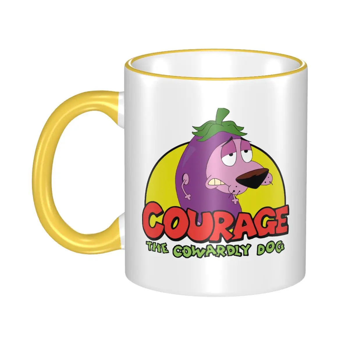 Eggplant Courage Merch Coffee Mugs Fun COURAGEOUS c-cowardlys Dog Tea Cups Gifts
Eggplant Courage Merch Coffee Mugs Fun COURAGEOUS c-cowardlys Dog Tea Cups Gifts
