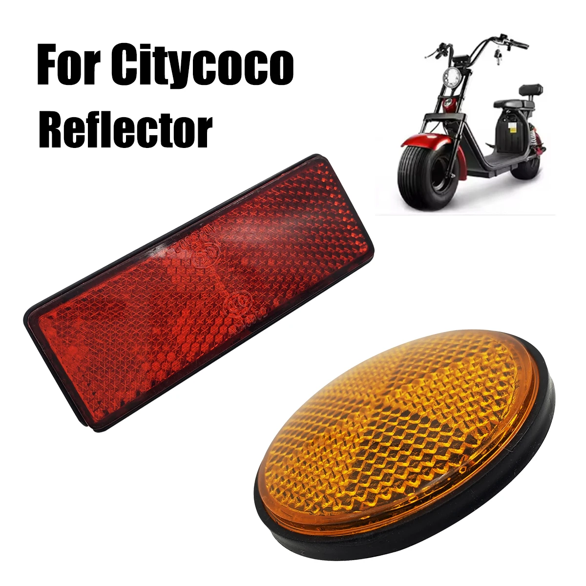 Reflectors Reflective Plate For Electric Scooter Citycoco Trike Motorcycle Bicycle Vehicle Moped Light Reflectionn Free
Reflectors Reflective Plate For Electric Scooter Citycoco Trike Motorcycle Bicycle Vehicle Moped Light Reflectionn Free