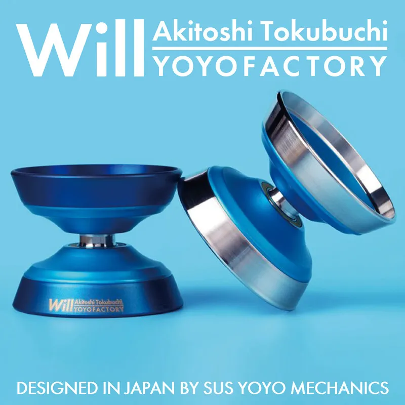 Yoyofactory WiLL Bimetal Professional Competition Yoyo
Yoyofactory WiLL Bimetal Professional Competition Yoyo