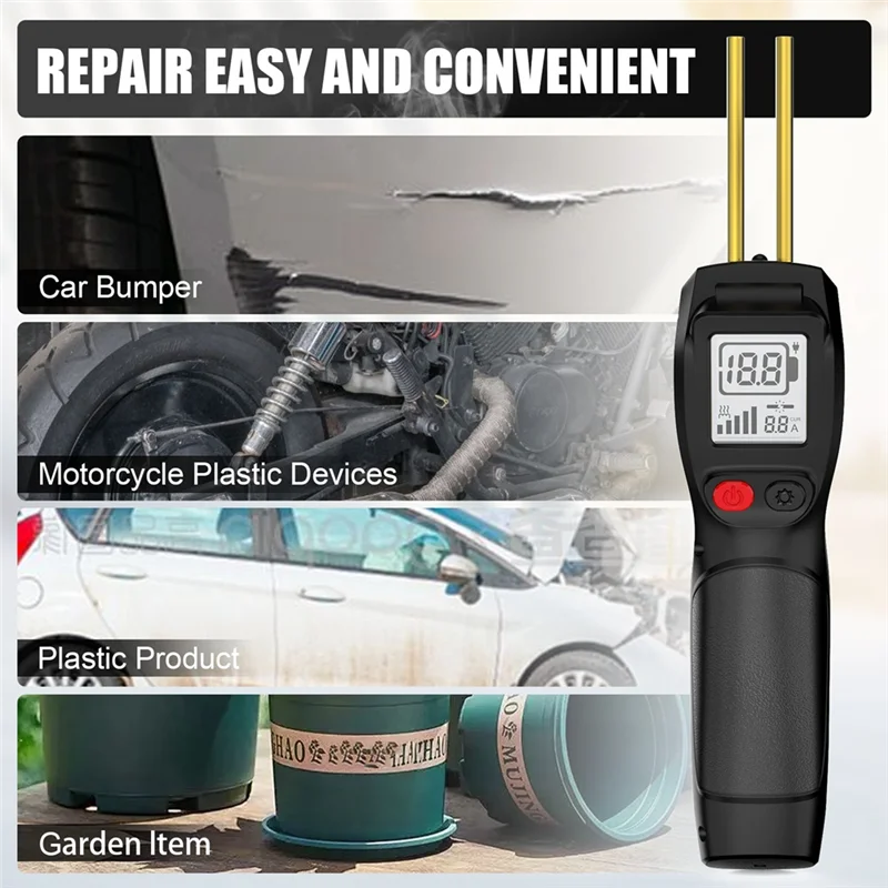ABFU-Handheld Wireless Charging Plastic Welding Tool Hot Stapler Weldergun Car Bumper Repair Tool With 200Pcs Staplers
ABFU-Handheld Wireless Charging Plastic Welding Tool Hot Stapler Weldergun Car Bumper Repair Tool With 200Pcs Staplers