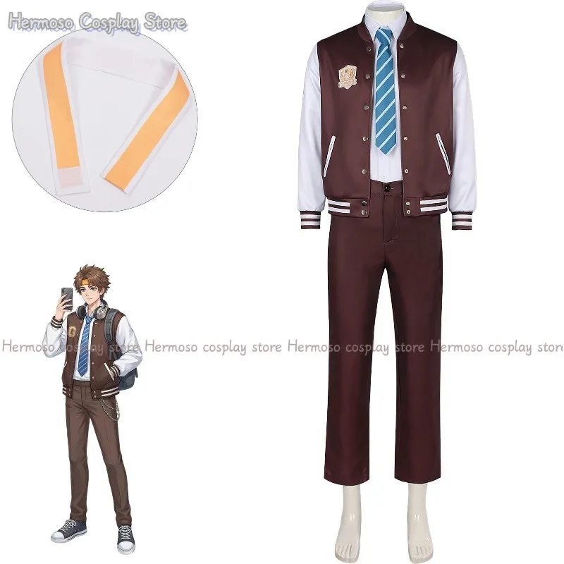 Game Hero Sun Ce School JK Uniform for Adult Man Game Lovers Party Con Clothing Shirt Coat Tie Pants Full Set
Game Hero Sun Ce School JK Uniform for Adult Man Game Lovers Party Con Clothing Shirt Coat Tie Pants Full Set