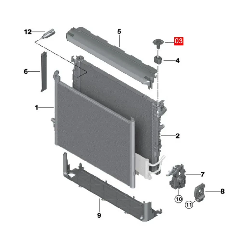 2Pcs For BMW 3 5 6 7 8 X3 X4 X6 Car Radiator Hose Vent Clip Plug Coolant Radiator Fastening Element Clip 17118482944
2Pcs For BMW 3 5 6 7 8 X3 X4 X6 Car Radiator Hose Vent Clip Plug Coolant Radiator Fastening Element Clip 17118482944
