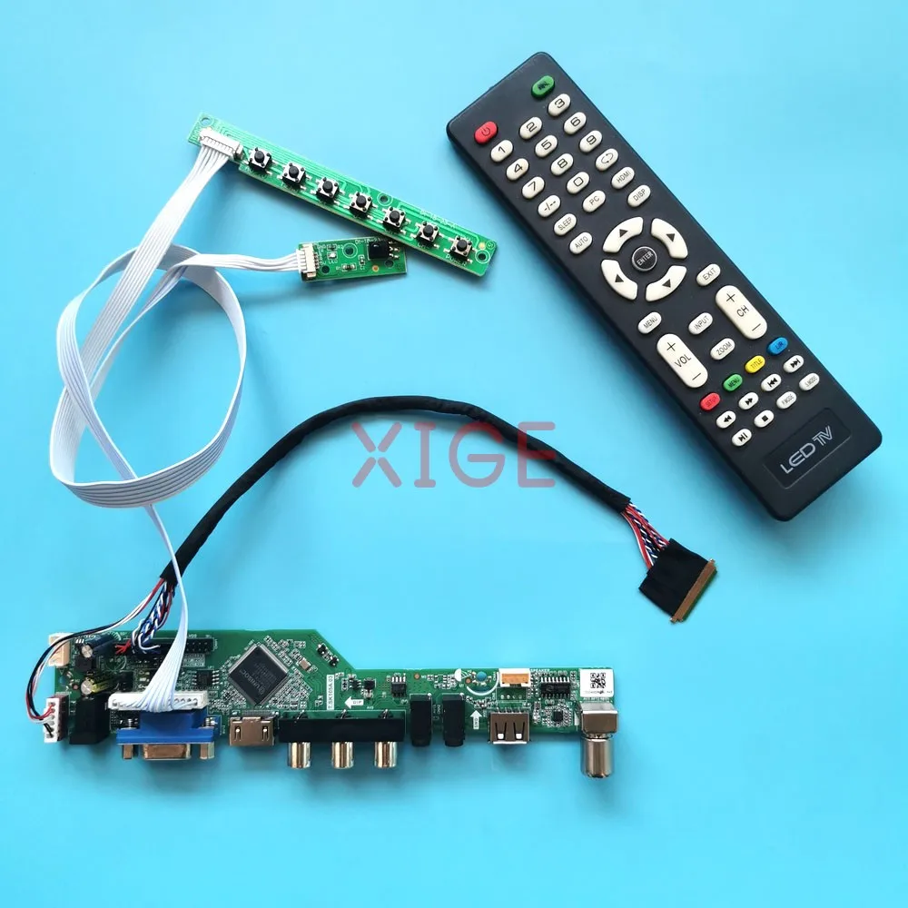 Для B116XW02 V0 B116XW03 V0/V1/V2 плата контроллера драйвера HDMI + VGA + AV + USB экран ноутбука 40-контактный LVDS 1366x768 аналоговый телевизор 11,6 "комплект
Для B116XW02 V0 B116XW03 V0/V1/V2 плата контроллера драйвера HDMI + VGA + AV + USB экран ноутбука 40-контактный LVDS 1366x768 аналоговый телевизор 11,6 "комплект