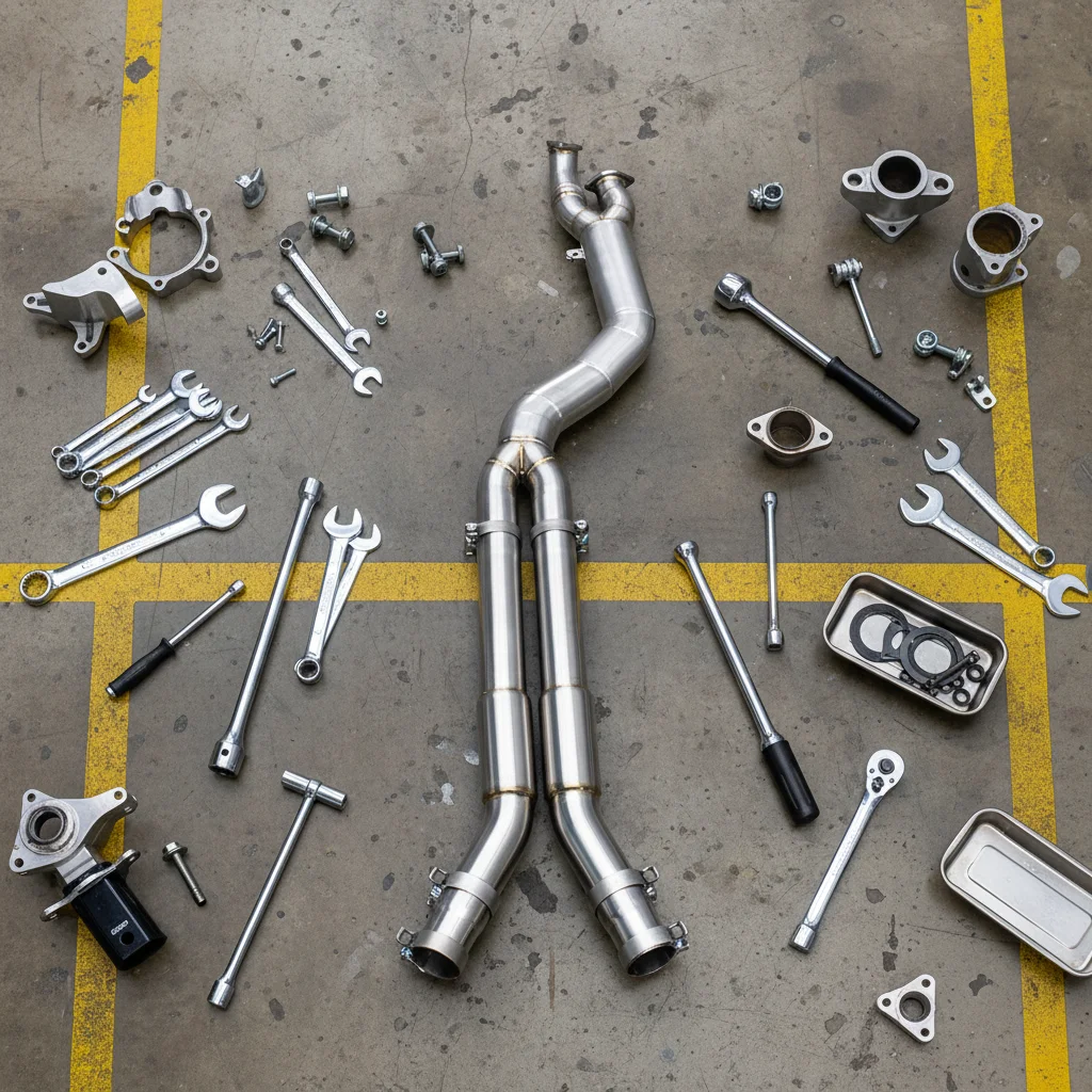OEM Single Mid Pipes For BMW M3/M4 G80/G82/G83 S58 3.0T 2021-2024 4inch Exhaust System With Resonator
OEM Single Mid Pipes For BMW M3/M4 G80/G82/G83 S58 3.0T 2021-2024 4inch Exhaust System With Resonator