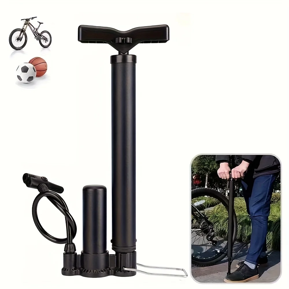 Bike Air Floor Pump Alloy Steel Air Compressor Cycling MTB Bicycle Tire Inflator for Schrader//Dunlop Valve
Bike Air Floor Pump Alloy Steel Air Compressor Cycling MTB Bicycle Tire Inflator for Schrader//Dunlop Valve