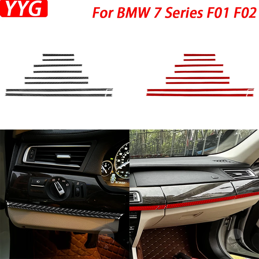 Для BMW 7 серий F01 F02 2009-2014 из углеродного волокна центральное управление приборной панели Paenl отделочные полосы автомобильные аксессуары стикер
Для BMW 7 серий F01 F02 2009-2014 из углеродного волокна центральное управление приборной панели Paenl отделочные полосы автомобильные аксессуары стикер