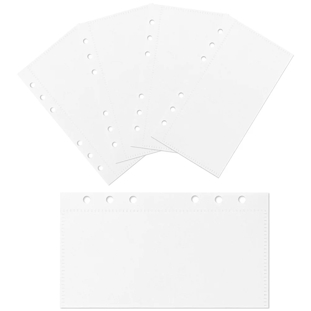 5pcs Reusable PP Binder PocketPP Budget Insert for Cash Cards Multi-Use Finance Organizer Accessories
5pcs Reusable PP Binder PocketPP Budget Insert for Cash Cards Multi-Use Finance Organizer Accessories