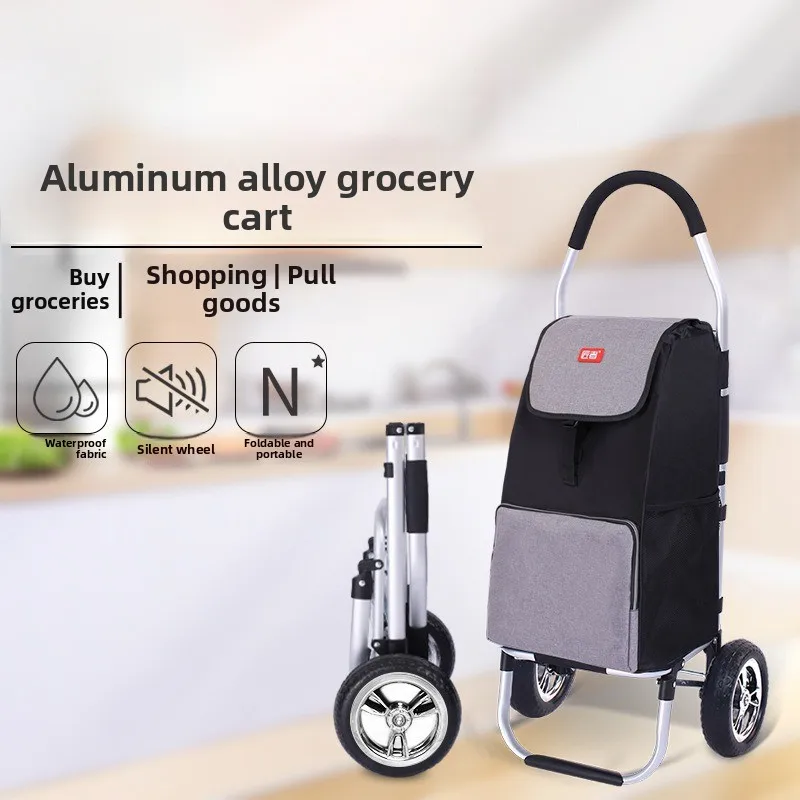 Shopping Cart, Small Pull Cart, Folding, Portable Shopping Cart
Shopping Cart, Small Pull Cart, Folding, Portable Shopping Cart
