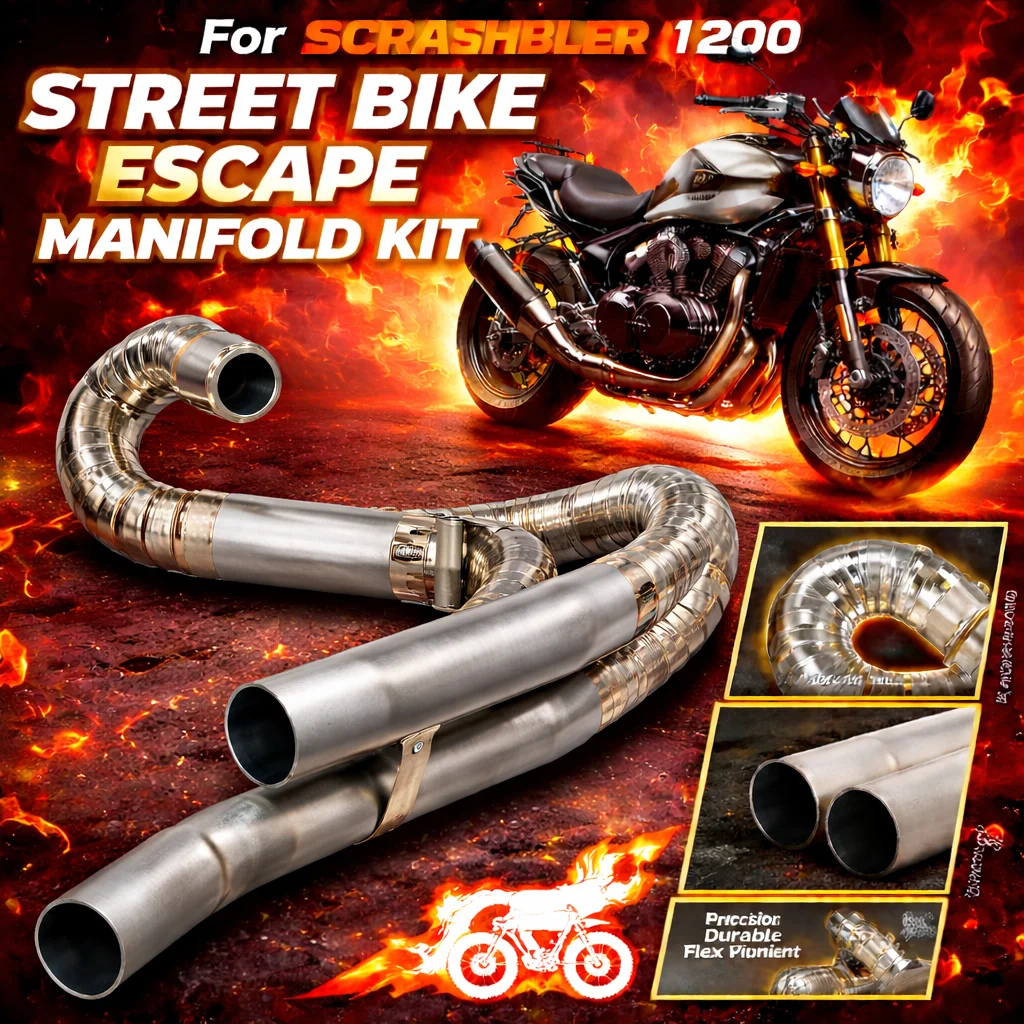 Motorcycle Exhaust Scrambler 1200 XC XE 2019 2020 2021 2022 2023 Titanium Alloy Front Header Link Pipe Slip On Muffler NLKHANM
Motorcycle Exhaust Scrambler 1200 XC XE 2019 2020 2021 2022 2023 Titanium Alloy Front Header Link Pipe Slip On Muffler NLKHANM