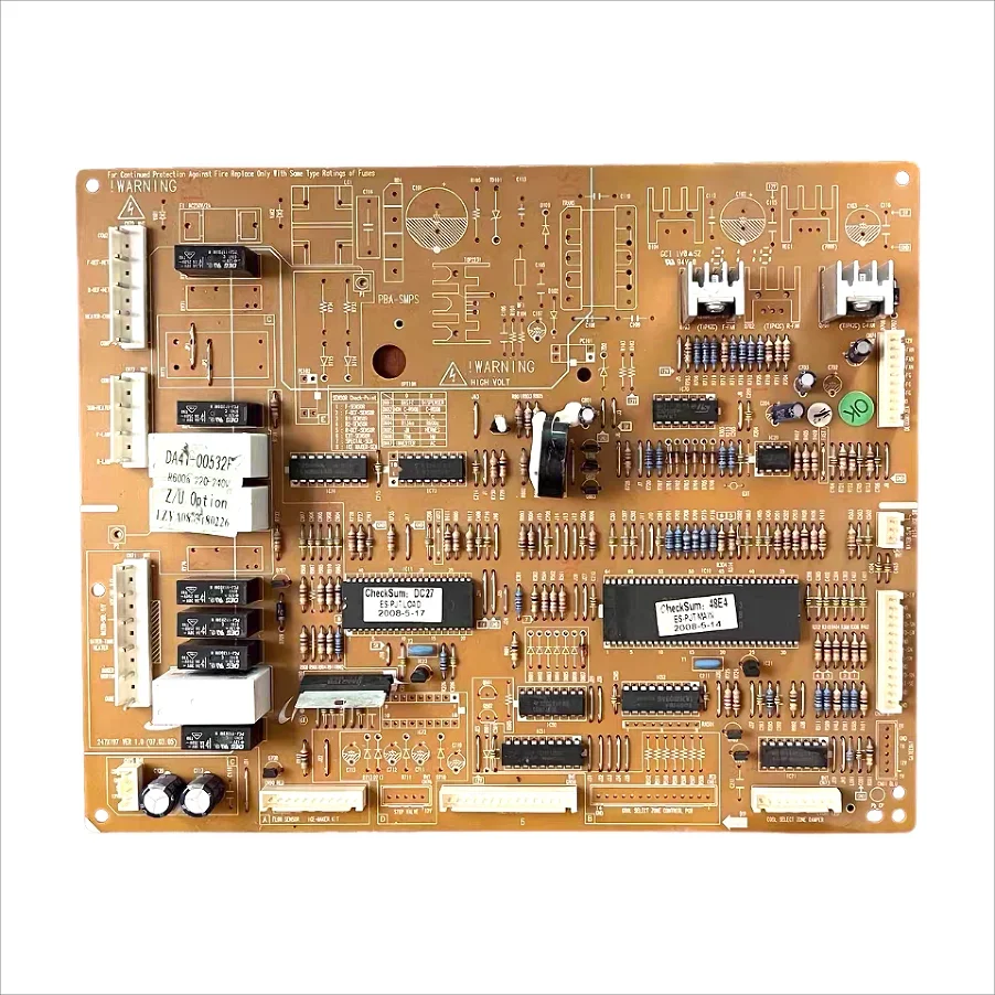 Used for samsung refrigerator Computer board PBA-SMPS DA41-00532F refrigerator parts
Used for samsung refrigerator Computer board PBA-SMPS DA41-00532F refrigerator parts