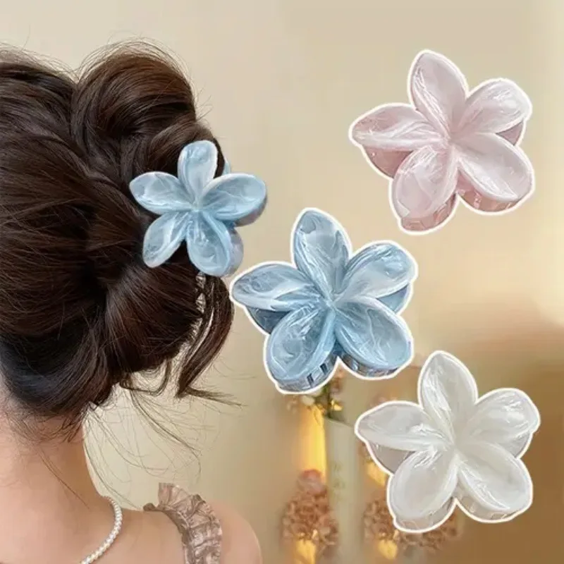 Elegant Sweet Fresh Bauhinia Flower Shark Hair Claws Crab Clamp Barrettes For Girls Women Temperament Headwear Hair Accessories
Elegant Sweet Fresh Bauhinia Flower Shark Hair Claws Crab Clamp Barrettes For Girls Women Temperament Headwear Hair Accessories