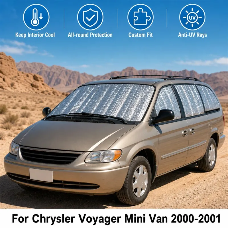 For Chrysler Voyager Mini Van 2000-2001 Full Set Car Window Sunshades UV Block Privacy Heat Insulated Foldable Car Curtain
For Chrysler Voyager Mini Van 2000-2001 Full Set Car Window Sunshades UV Block Privacy Heat Insulated Foldable Car Curtain