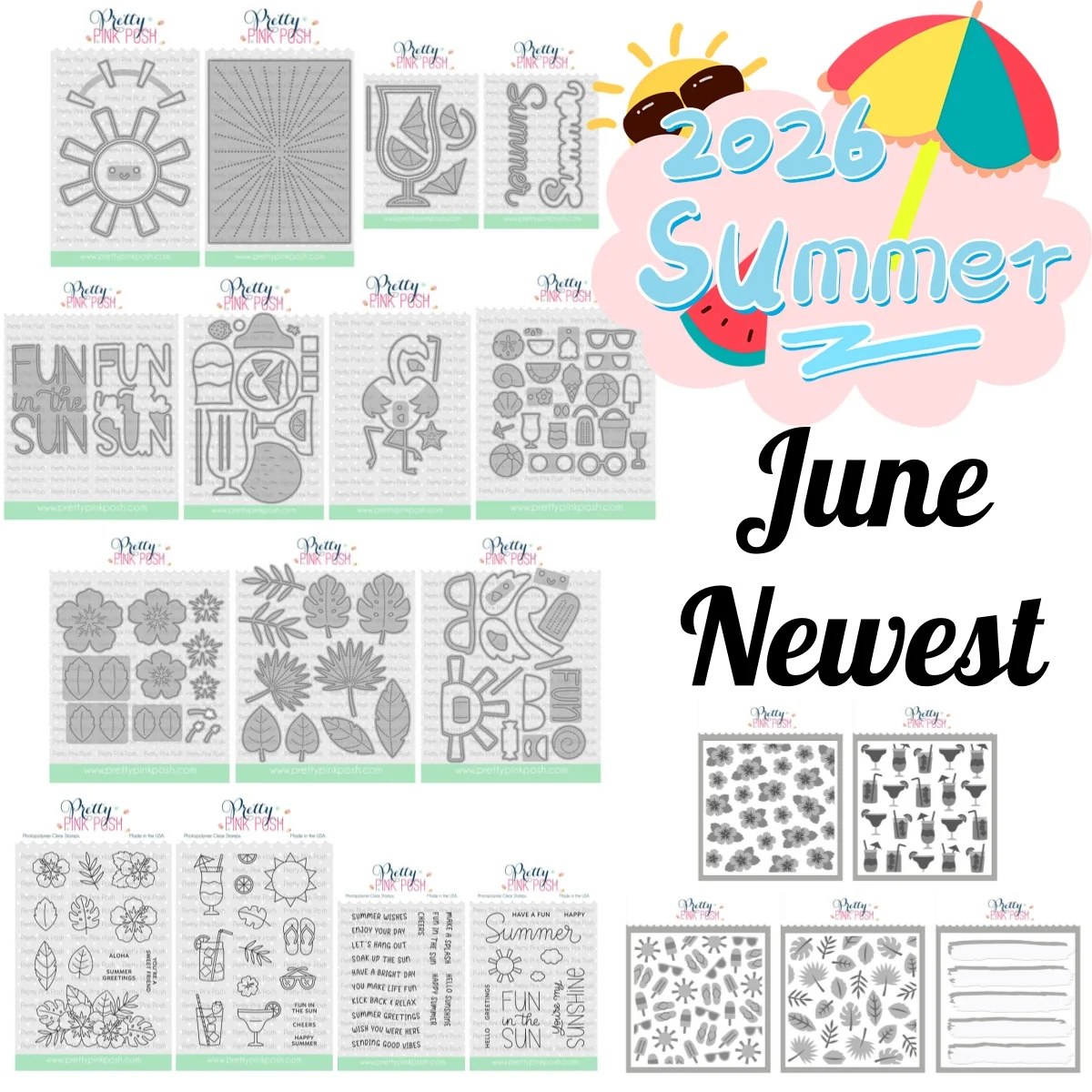 Summer 2026 June Newest Metal Cutting Dies Clear Stamps Stencil for DIY Greeting Card Making Scrapbooking Craft Paper Decoration
Summer 2026 June Newest Metal Cutting Dies Clear Stamps Stencil for DIY Greeting Card Making Scrapbooking Craft Paper Decoration