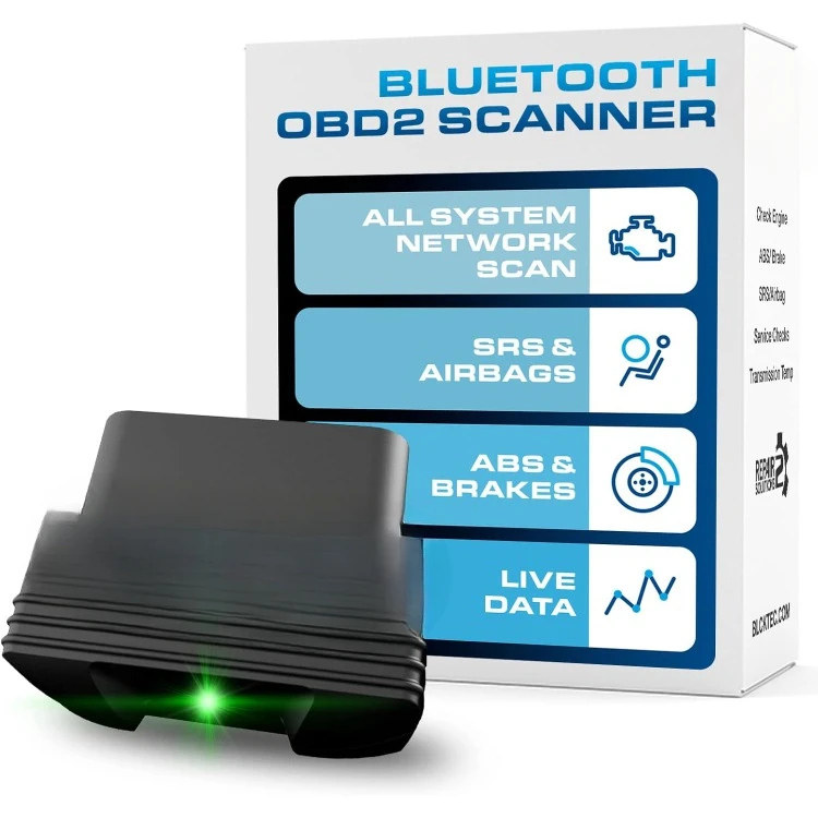 430 Bluetooth OBD2 Scanner Diagnostic Tool - Car Code Reader for All Cars OBDII Compatible - Read & Clear Engine, ABS, S
430 Bluetooth OBD2 Scanner Diagnostic Tool - Car Code Reader for All Cars OBDII Compatible - Read & Clear Engine, ABS, S