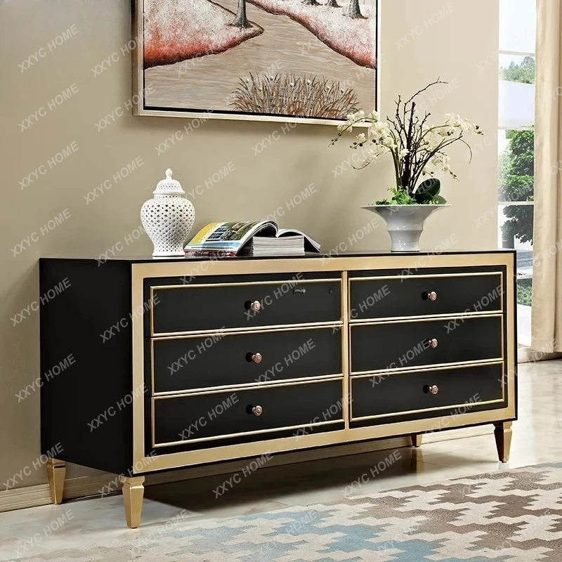YX New Chinese-style foyer entrance cabinet, living room decorative partition cabinet, black paint
YX New Chinese-style foyer entrance cabinet, living room decorative partition cabinet, black paint