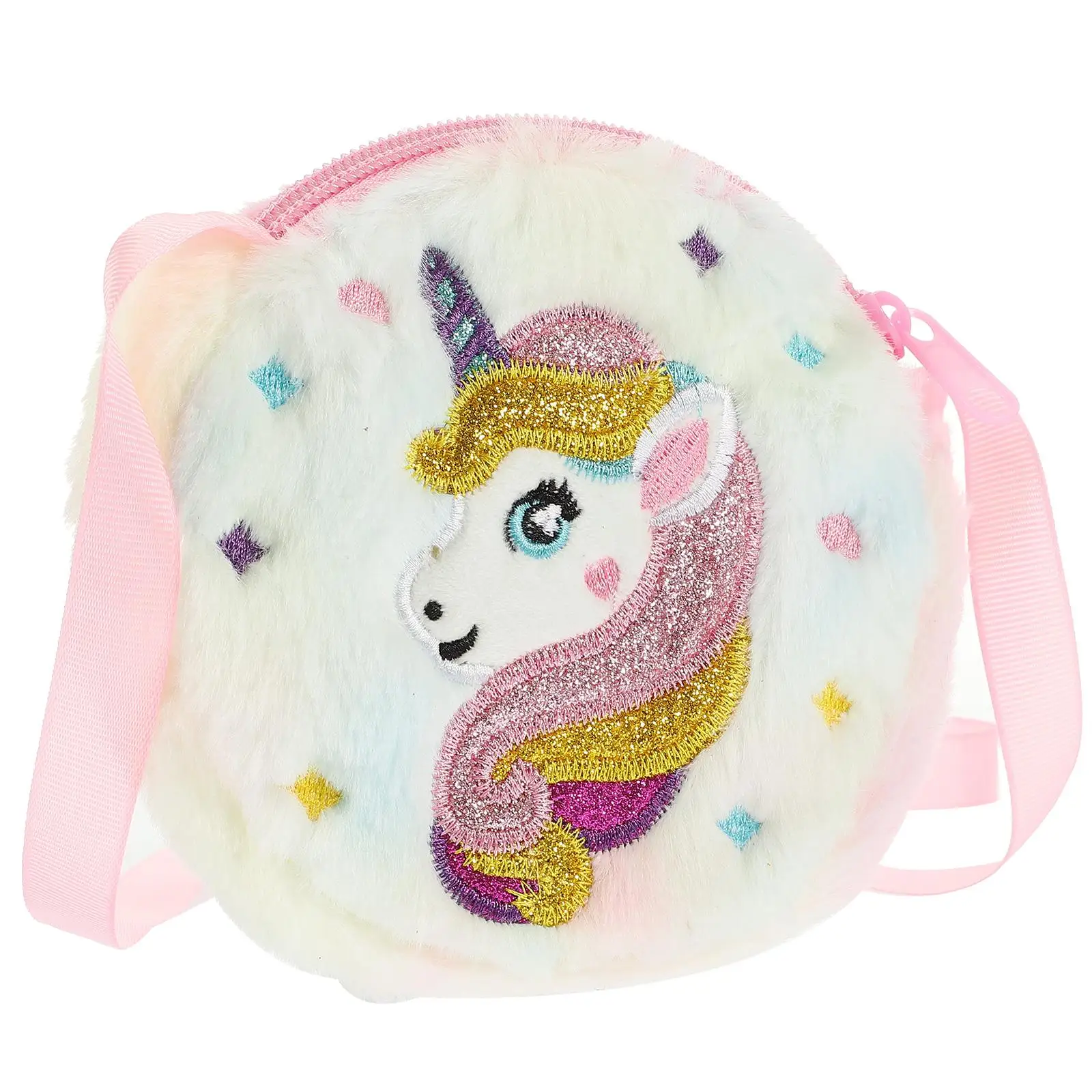 Round Shoulder Crossbody Cute Plush Purse Wallet Storage Bags Girls Toddler Handbag Small Lightweight
Round Shoulder Crossbody Cute Plush Purse Wallet Storage Bags Girls Toddler Handbag Small Lightweight