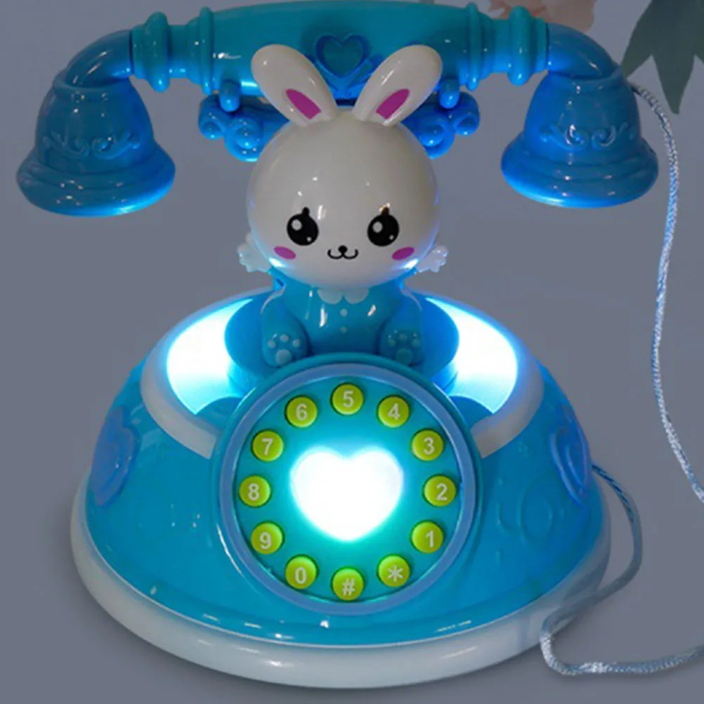 Simulation Telephone Toy Playhouse Blue Plastic Child Early Education Cartoon Phone Role Playing Toy
Simulation Telephone Toy Playhouse Blue Plastic Child Early Education Cartoon Phone Role Playing Toy
