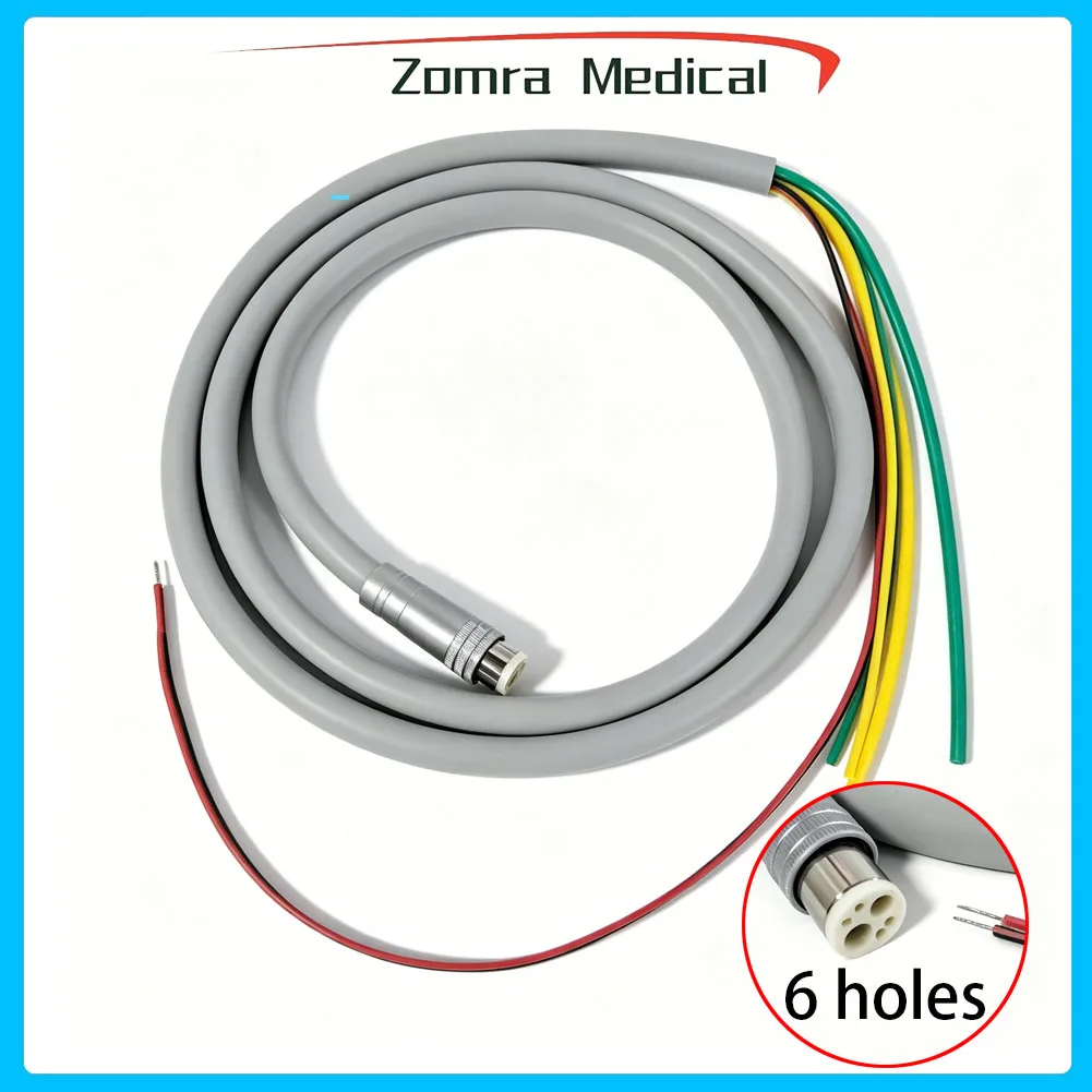 6 Hole Fiber Optical Dental Silicone Hose High Speed Handpiece Tube with Fitting for Dental Chair Accessories Spare Parts
6 Hole Fiber Optical Dental Silicone Hose High Speed Handpiece Tube with Fitting for Dental Chair Accessories Spare Parts
