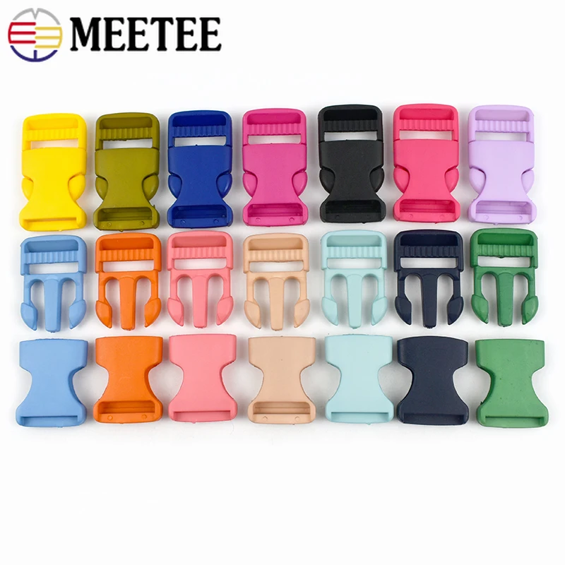 10Pcs Meetee Plastic Buckle 15-30mm Webbing Bag Strap Side Clip Decoration Hook Backpack Belt Adjust Clasp DIY Sewing Accessory
10Pcs Meetee Plastic Buckle 15-30mm Webbing Bag Strap Side Clip Decoration Hook Backpack Belt Adjust Clasp DIY Sewing Accessory