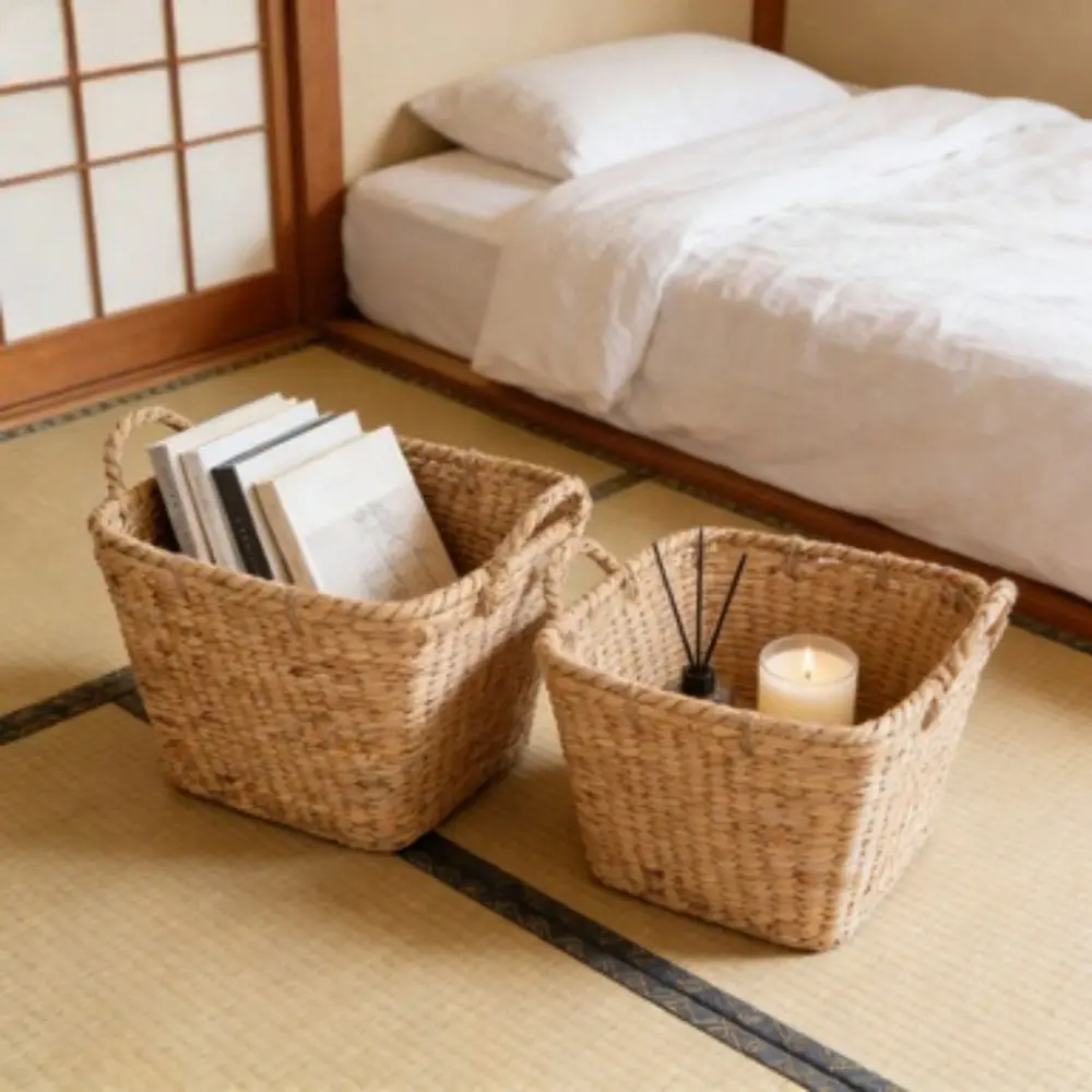 Tapered Water Hyacinth Basket, Set Of 2
Tapered Water Hyacinth Basket, Set Of 2