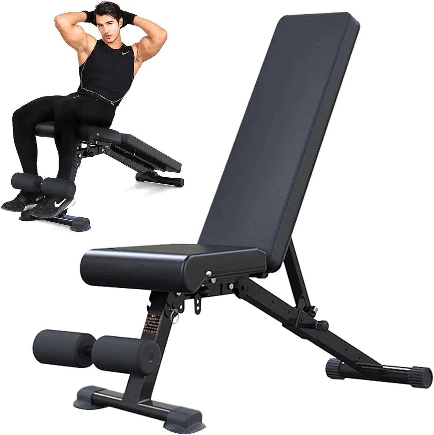Weight Bench Adjustable Strength Training Benches for Full Body Workout Multi-Purpose Foldable Incline Decline Home Gym Bench
Weight Bench Adjustable Strength Training Benches for Full Body Workout Multi-Purpose Foldable Incline Decline Home Gym Bench