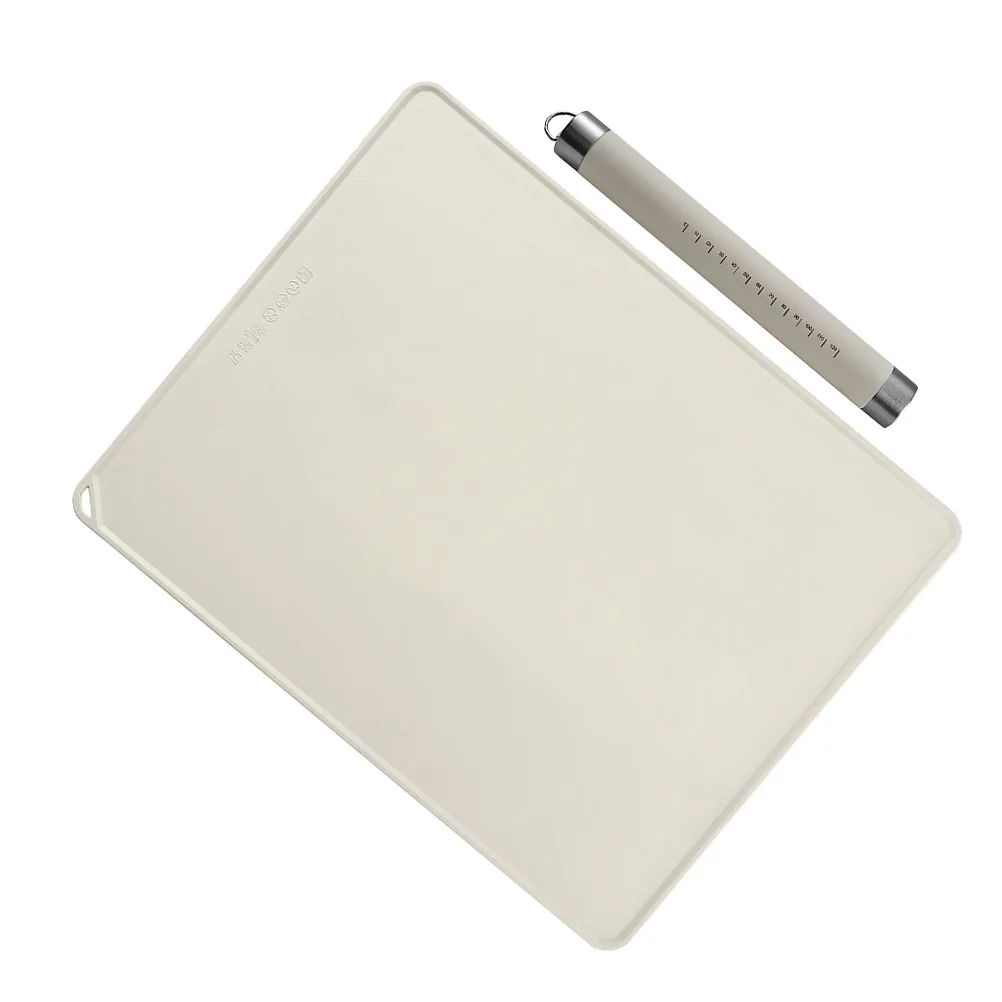 1Set Silicone Pastry Mat with Rolling Pin Non-Slip Baking Surface for Dough Bread Pie Kitchen Reusable Roll Silicone Baking Mat
1Set Silicone Pastry Mat with Rolling Pin Non-Slip Baking Surface for Dough Bread Pie Kitchen Reusable Roll Silicone Baking Mat