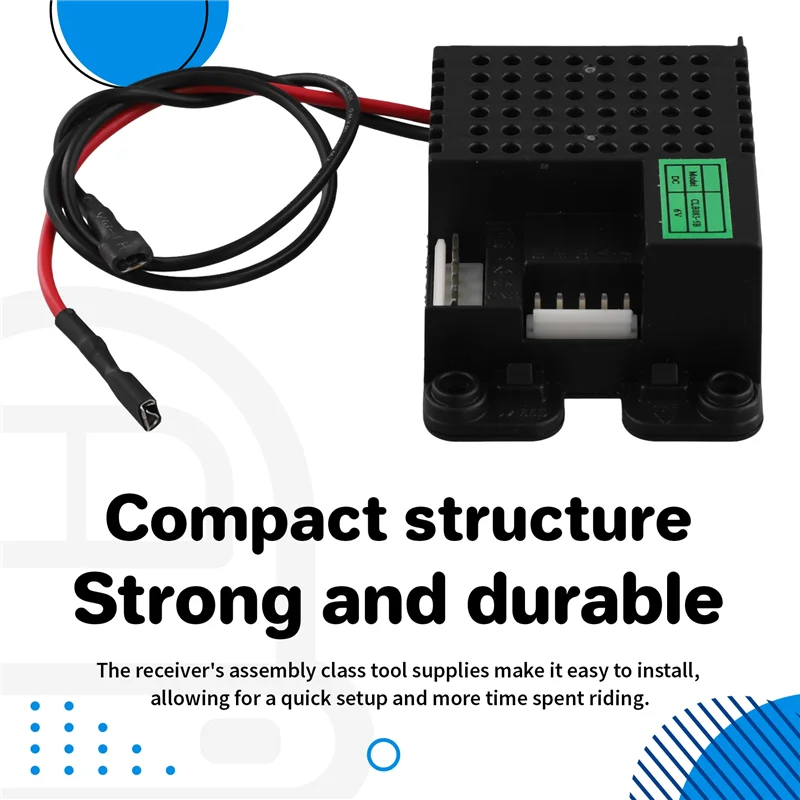 ABJL-Children's Electric Vehicle Receiver CLB083-5B Receiver Electric Vehicle Parts Electric Vehicle Control
ABJL-Children's Electric Vehicle Receiver CLB083-5B Receiver Electric Vehicle Parts Electric Vehicle Control