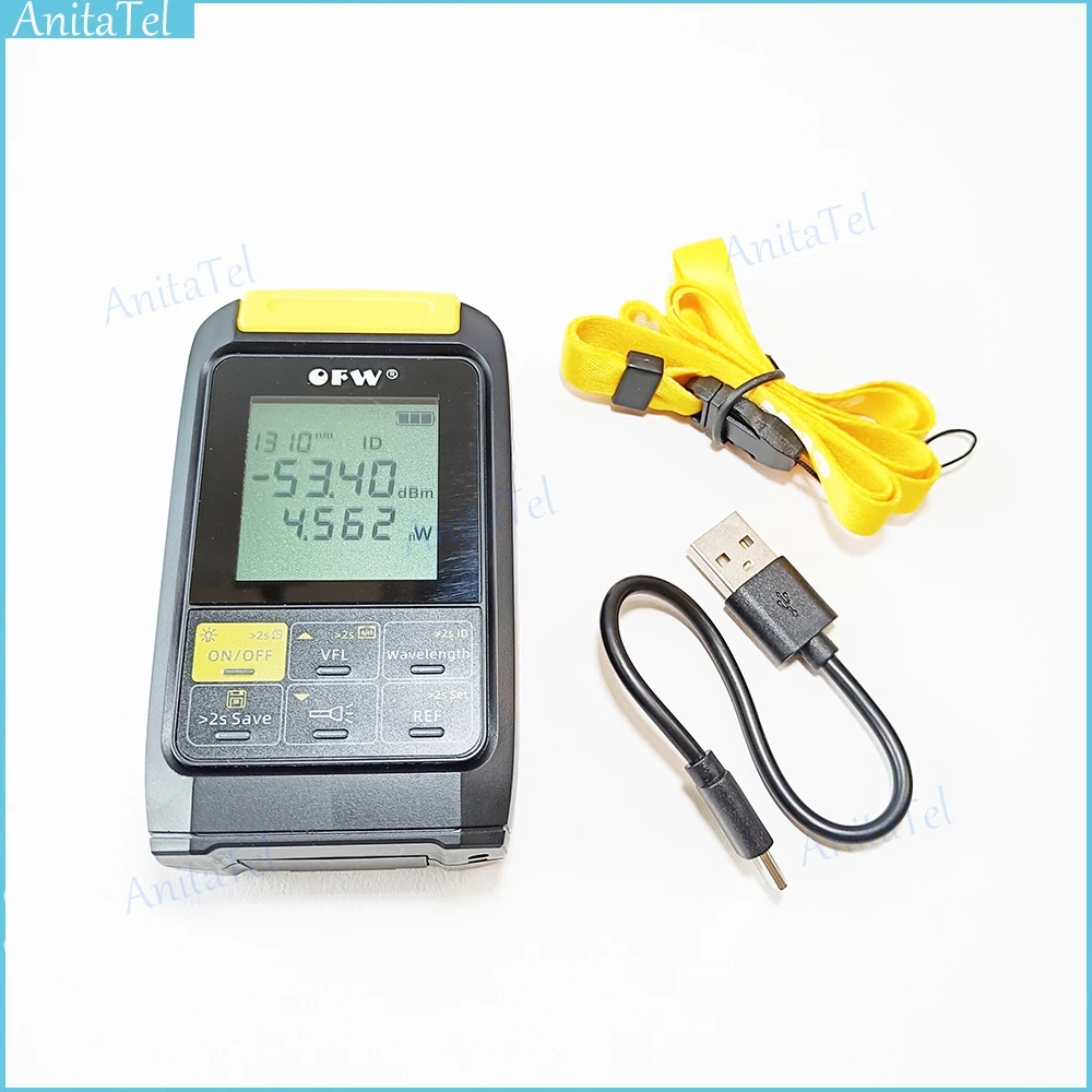Mini 4 in 1 OPM Multifunction Handheld Optical Power Meter OPM 5/20/30km VFL Function Network Cable Test FTTH Fiber Cable Tester
Mini 4 in 1 OPM Multifunction Handheld Optical Power Meter OPM 5/20/30km VFL Function Network Cable Test FTTH Fiber Cable Tester