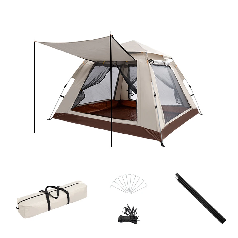Outdoor Self-driving Travel Camping Tent Automatic Quick-opening Tent Portable Rainproof Sunshine-proof Tent Sunshine Shelter
Outdoor Self-driving Travel Camping Tent Automatic Quick-opening Tent Portable Rainproof Sunshine-proof Tent Sunshine Shelter