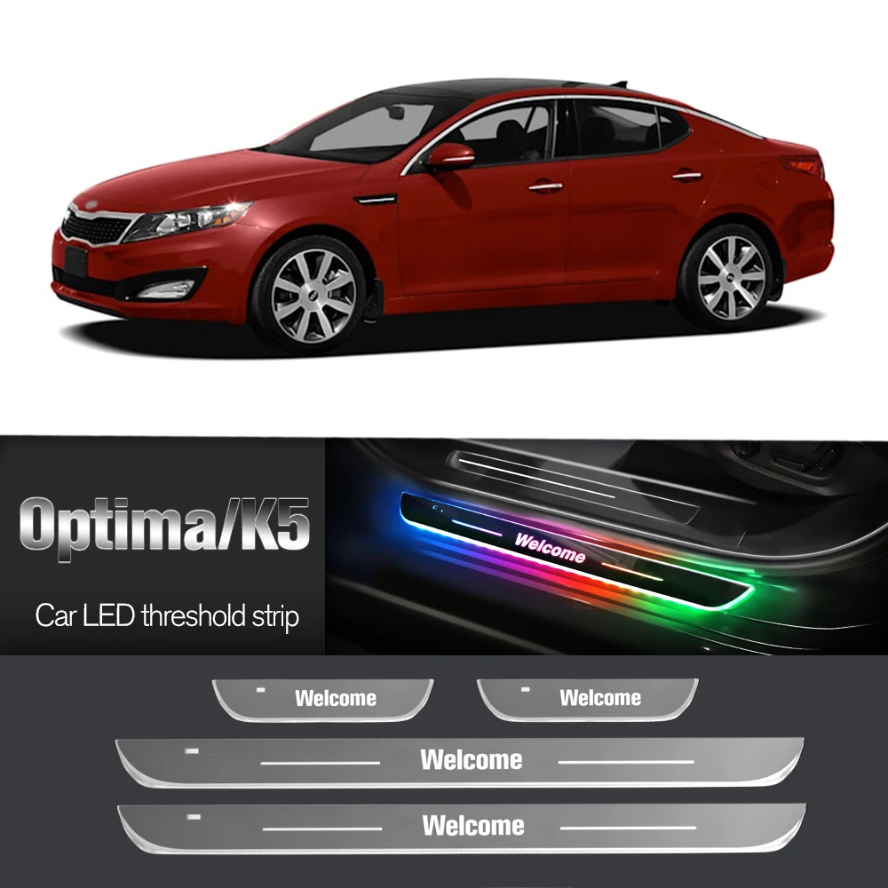 Car Door Sill Light For Kia Optima K5 2010-2019 2013 2015 2016 Customized Logo LED Welcome Threshold Pedal Lamp Accessories
Car Door Sill Light For Kia Optima K5 2010-2019 2013 2015 2016 Customized Logo LED Welcome Threshold Pedal Lamp Accessories