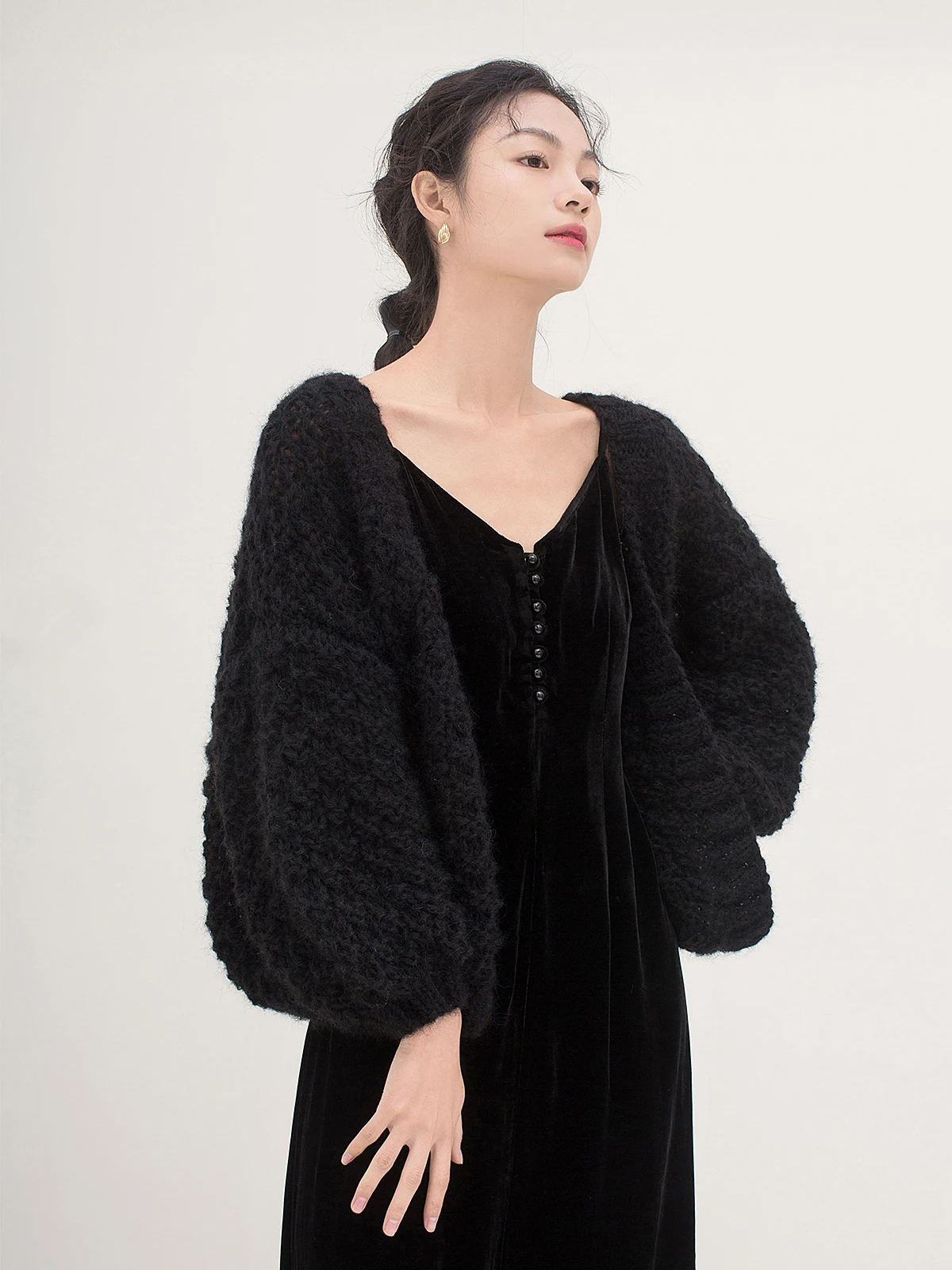 Unique Bla Open Cardigan Women's Sweater Lazy High-End Feelings Early Autumn Spring Coat Soft Woolen Knitted Long Sve V-...
Unique Bla Open Cardigan Women's Sweater Lazy High-End Feelings Early Autumn Spring Coat Soft Woolen Knitted Long Sve V-...