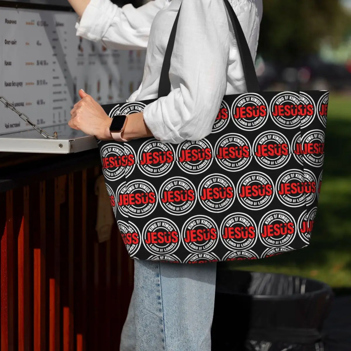 Jesus Christ Yeshua Beach Tote Bag Sport Gym Yoga Duffle Large Tote Bag Women Travel Bag Fitness bag
Jesus Christ Yeshua Beach Tote Bag Sport Gym Yoga Duffle Large Tote Bag Women Travel Bag Fitness bag