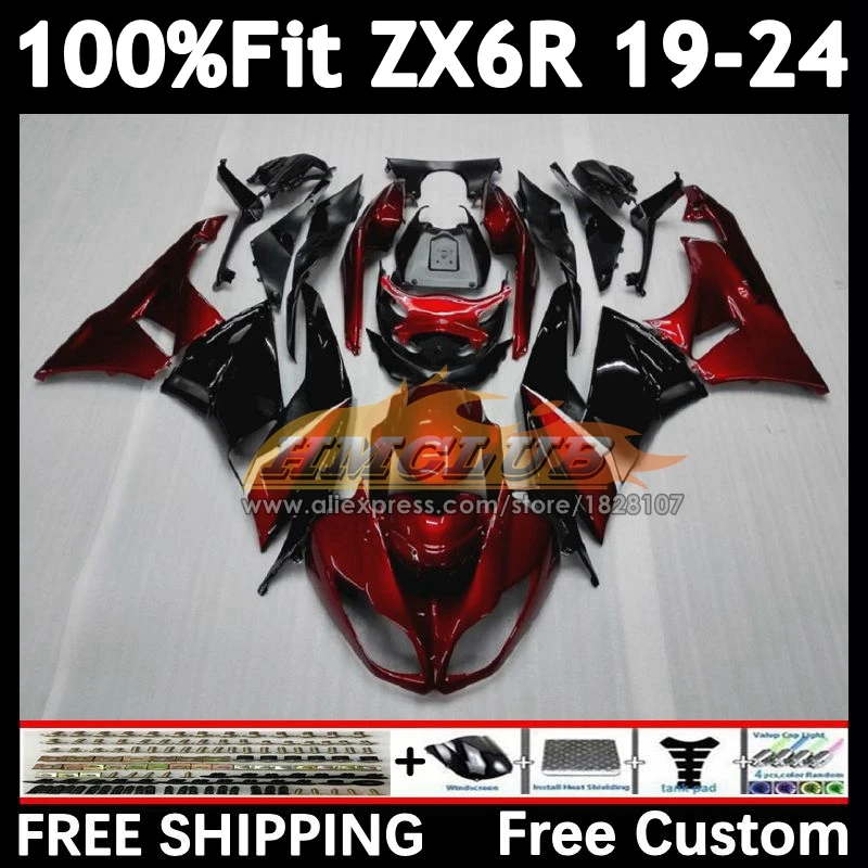 Body For KAWASAKI wine red NINJA ZX-6R 2019 2020 2021 2022 2023 2024 160No.2 ZX 636 6R ZX636 ZX6R 19 20 21 22 23 24 Fairing
Body For KAWASAKI wine red NINJA ZX-6R 2019 2020 2021 2022 2023 2024 160No.2 ZX 636 6R ZX636 ZX6R 19 20 21 22 23 24 Fairing