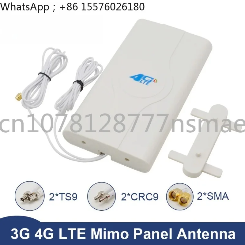 2026 New 800-2700mhz Indoor Panel Antenna 2*44dbi 3g 4g 2* SMA/2* CRC9/2* TS9 Male Connector Booster Mimo Antenna+3/5M Cable
2026 New 800-2700mhz Indoor Panel Antenna 2*44dbi 3g 4g 2* SMA/2* CRC9/2* TS9 Male Connector Booster Mimo Antenna+3/5M Cable