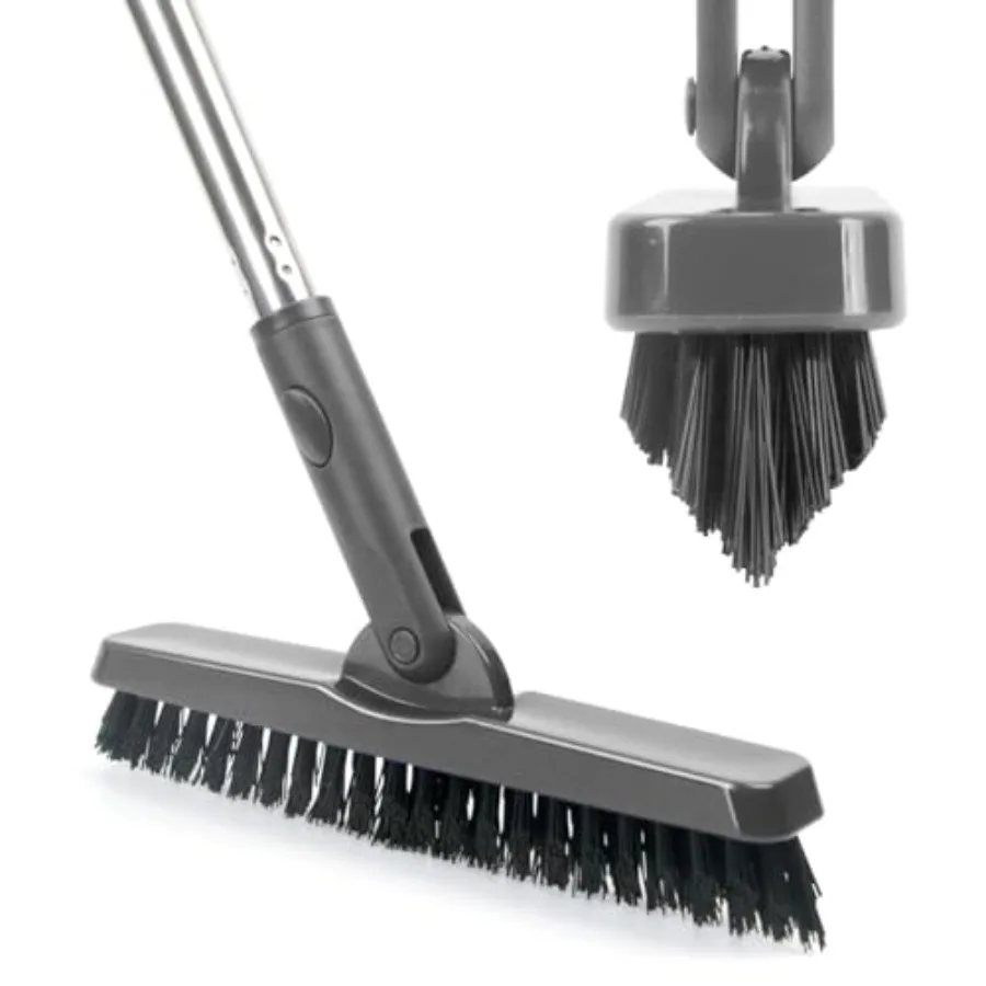 Heavy Duty Long Handle Scrub Brush, Tile Scrub Brush with Long Handle Stiff Bristles for Cleaning
Heavy Duty Long Handle Scrub Brush, Tile Scrub Brush with Long Handle Stiff Bristles for Cleaning