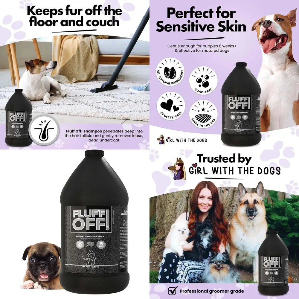 Долговременный натуральный шампунь для удаления шерсти для собак и кошек, 1 галлон, сделано в США, подходит для животных старше 8 недель.
Долговременный натуральный шампунь для удаления шерсти для собак и кошек, 1 галлон, сделано в США, подходит для животных старше 8 недель.