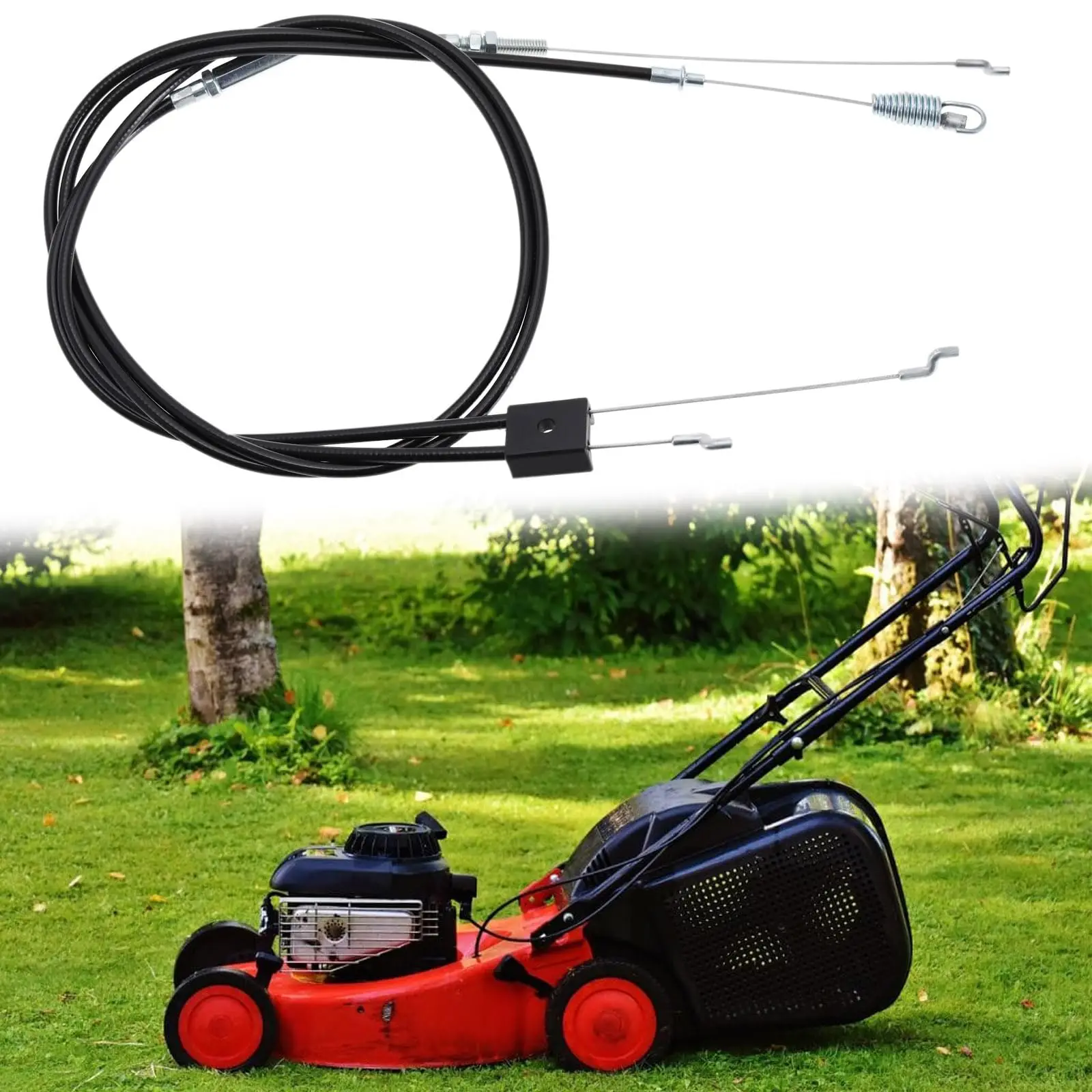 Throttle & Clutch Cable Set Fit For Some Einhell Lawn Mower Spare Accessories 141cm&131cm
Throttle & Clutch Cable Set Fit For Some Einhell Lawn Mower Spare Accessories 141cm&131cm