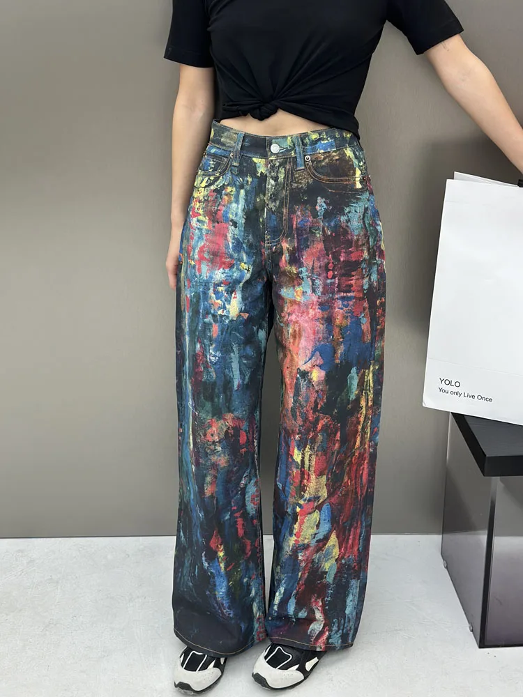 Bodhl Ретро Американский Sle fiti Дизайн Женские джинсы с высокой талией Широкие брюки Повседневная удобная посадка
Bodhl Ретро Американский Sle fiti Дизайн Женские джинсы с высокой талией Широкие брюки Повседневная удобная посадка