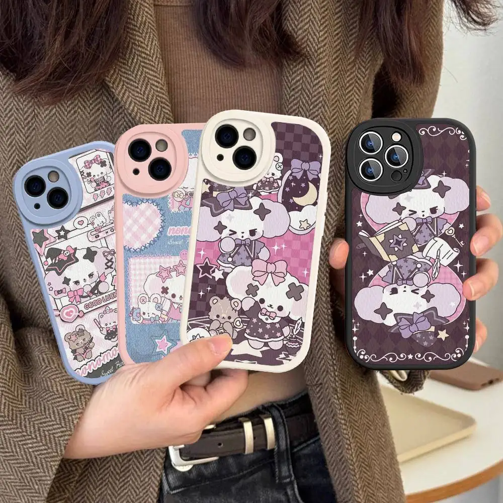 Popular Cute N-Nonomochi Dog LOGO Phone Case For IPhone 16 15 14 13 12 11 Pro Max Plus Leather Soft Cover
Popular Cute N-Nonomochi Dog LOGO Phone Case For IPhone 16 15 14 13 12 11 Pro Max Plus Leather Soft Cover