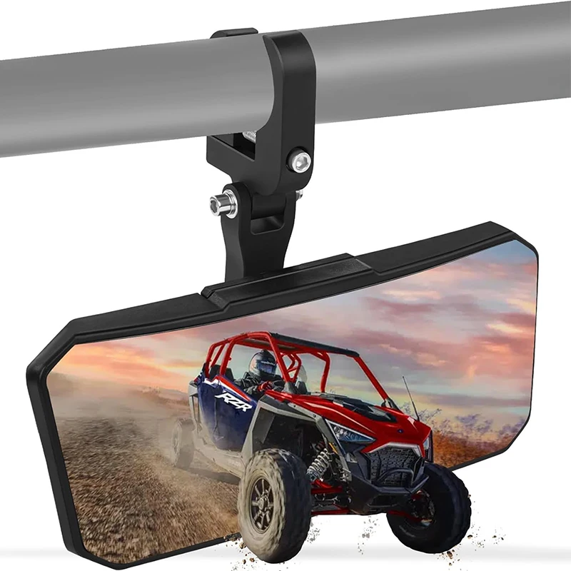 UTV Rearview Mirror 4.2"x 11" Large UTV SXS Center Rear View Mirror For Polaris RZR/Can Am X3/Pioneer/Talon/Kawasak
UTV Rearview Mirror 4.2"x 11" Large UTV SXS Center Rear View Mirror For Polaris RZR/Can Am X3/Pioneer/Talon/Kawasak