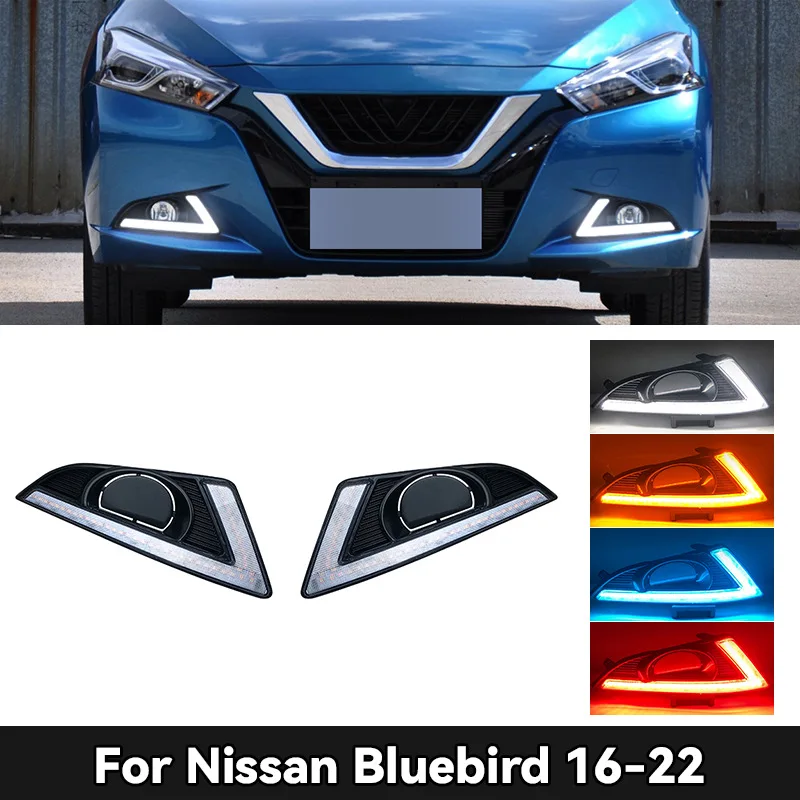 LED Daytime Running Lights with Sequential Turn Signals & Fog Lights for 2016-2022 Nissan Bluebird - Custom-fit
LED Daytime Running Lights with Sequential Turn Signals & Fog Lights for 2016-2022 Nissan Bluebird - Custom-fit